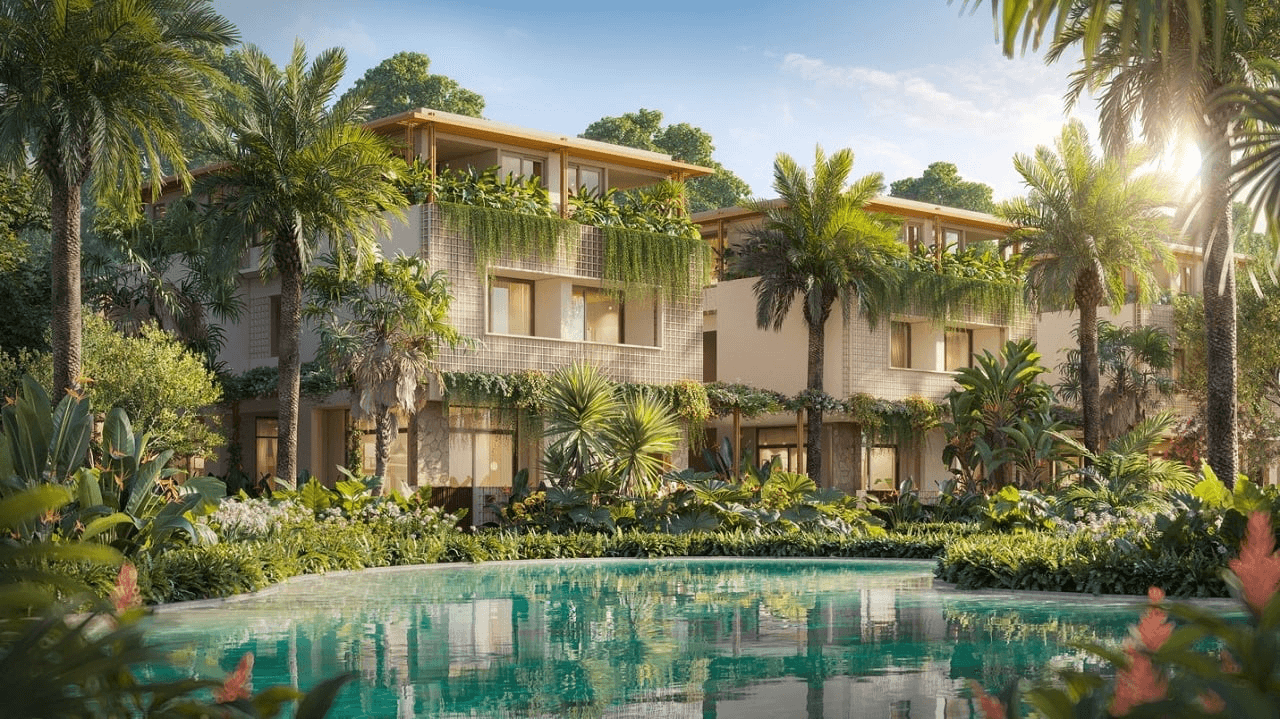 La Tiên VIlla - 96% các căn villa đều có hồ bơi